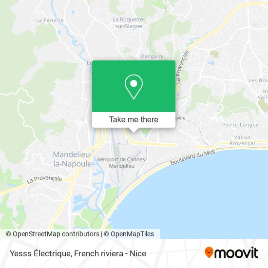 Yesss Électrique map