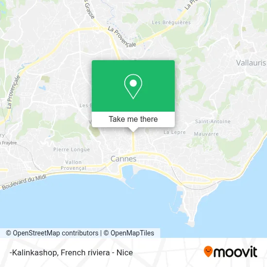 -Kalinkashop map