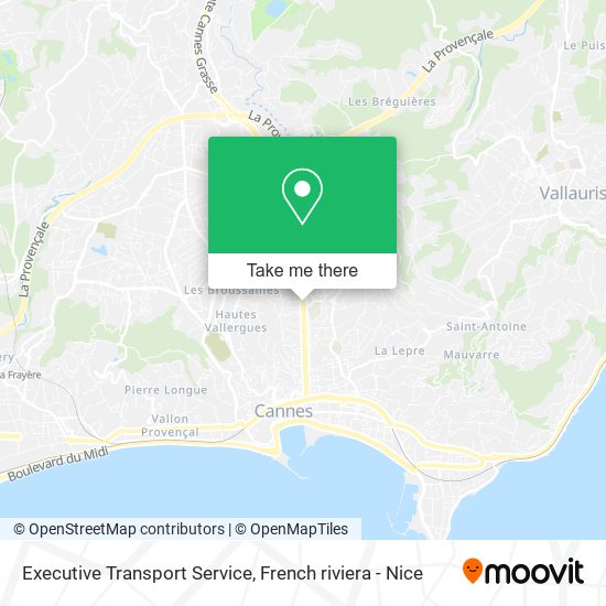 Executive Transport Service map