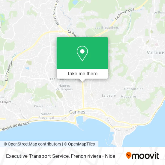 Executive Transport Service map
