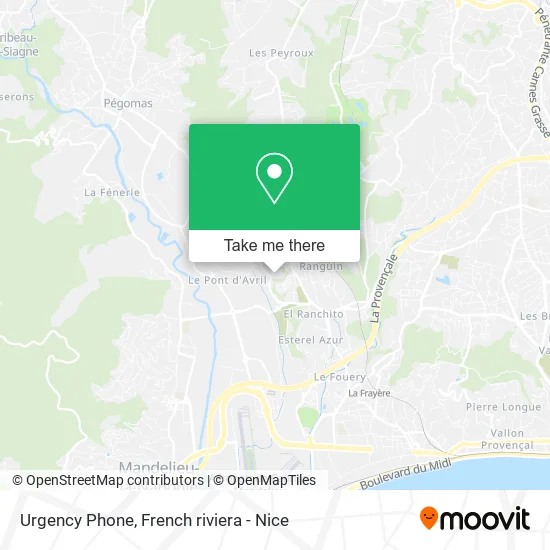 Urgency Phone map