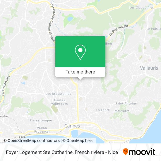 Foyer Logement Ste Catherine map