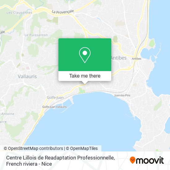 Centre Lillois de Readaptation Professionnelle map