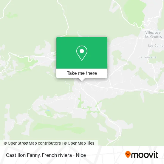 Castillon Fanny map