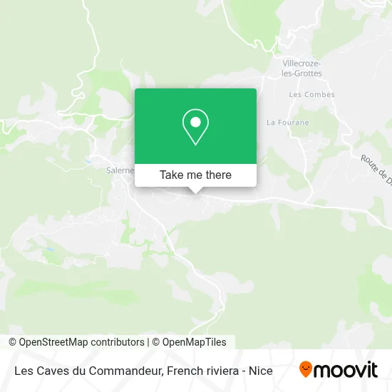 Les Caves du Commandeur map