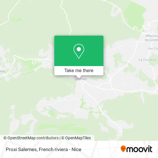Proxi Salernes map