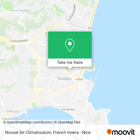 Nouvel Air Climatisation map