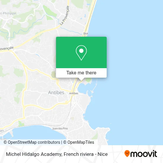 Michel Hidalgo Academy map