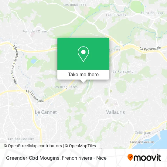 Greender-Cbd Mougins map