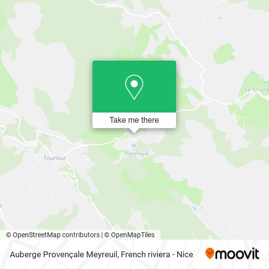 Auberge Provençale Meyreuil map