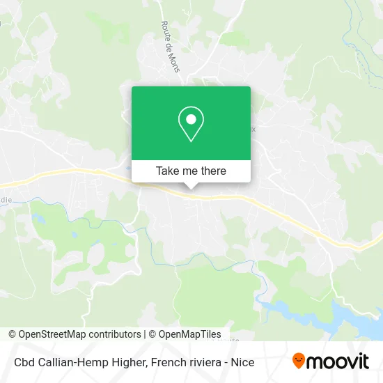 Cbd Callian-Hemp Higher map