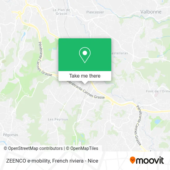 ZEENCO e-mobility map