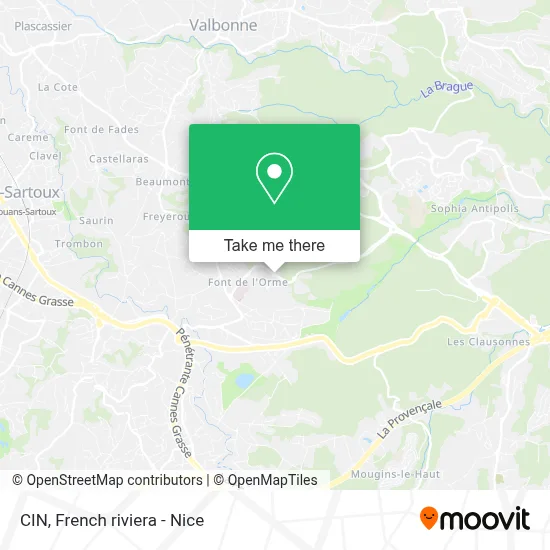 Cin map