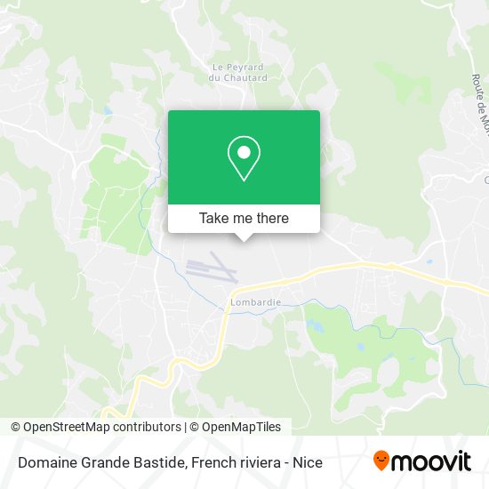 Domaine Grande Bastide map