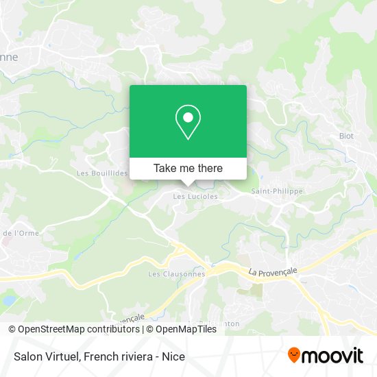 Salon Virtuel map