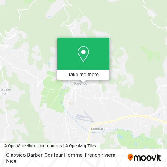 Classico Barber, Coiffeur Homme map