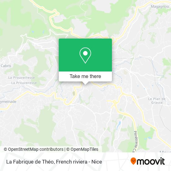 La Fabrique de Théo map