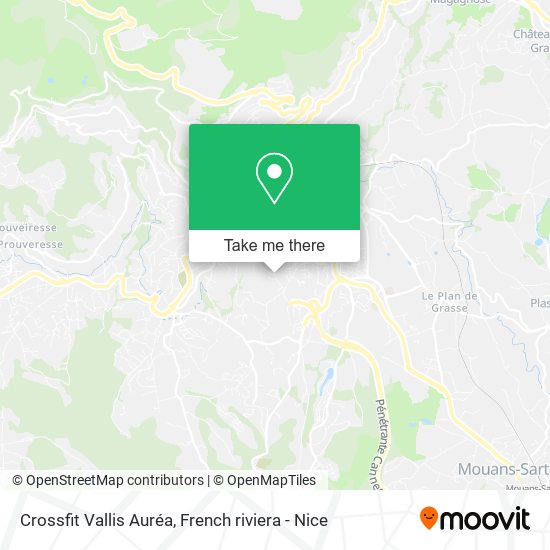 Crossfit Vallis Auréa map