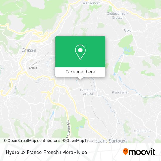 Hydrolux France map