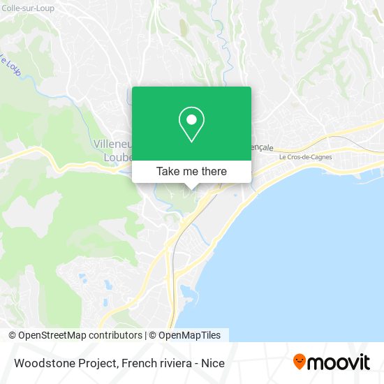 Woodstone Project map