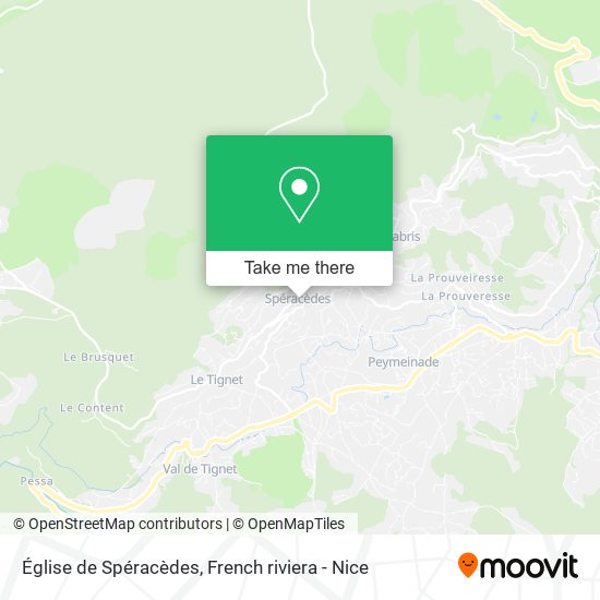 Église de Spéracèdes map