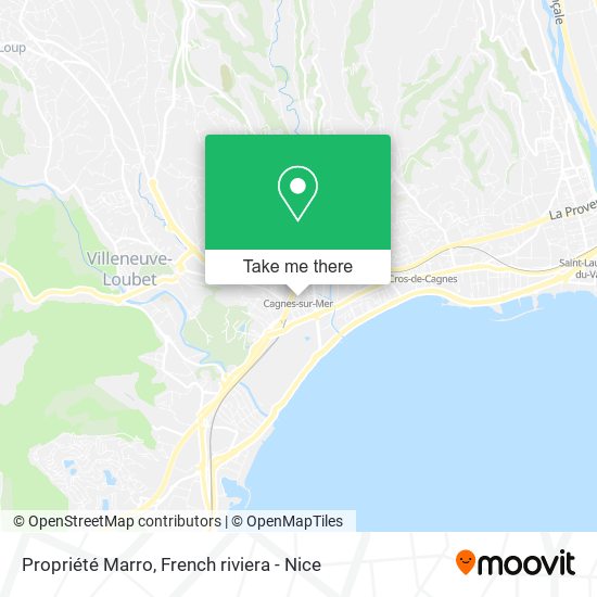 Propriété Marro map