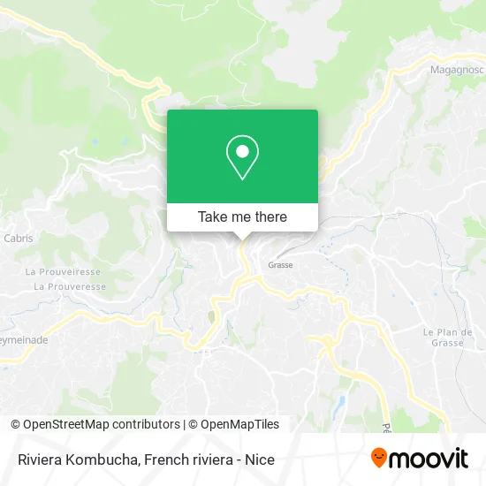 Riviera Kombucha map