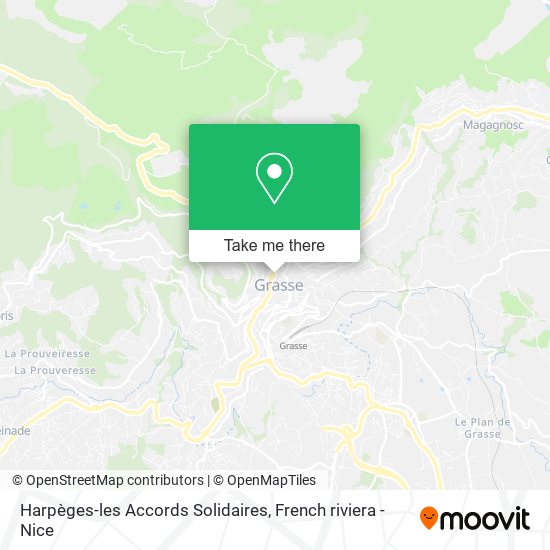 Harpèges-les Accords Solidaires map