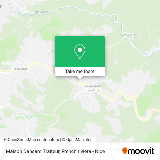 Maison Dansard Traiteur map