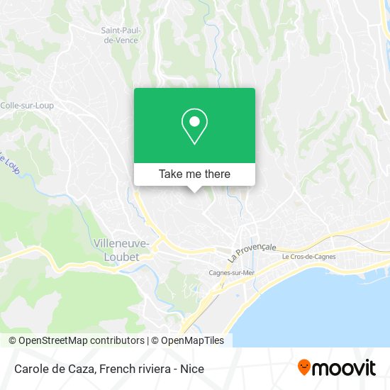 Mapa Carole de Caza