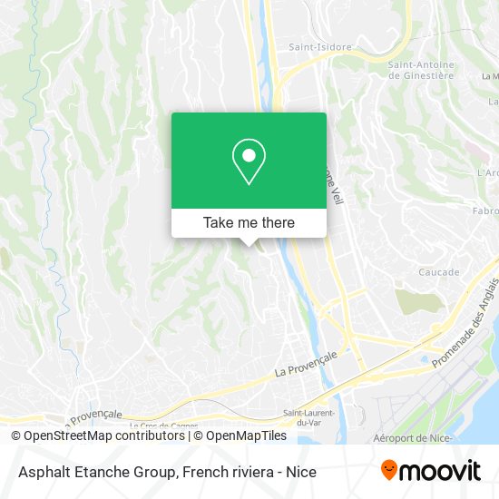 Asphalt Etanche Group map