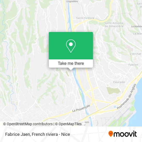 Fabrice Jaen map
