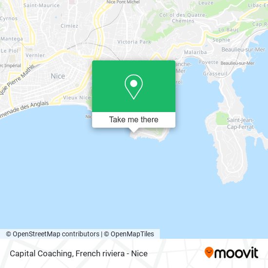 Capital Coaching map