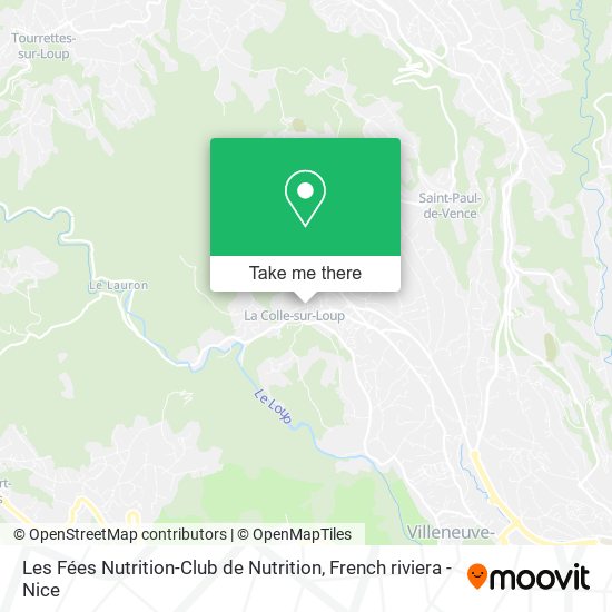 Les Fées Nutrition-Club de Nutrition map