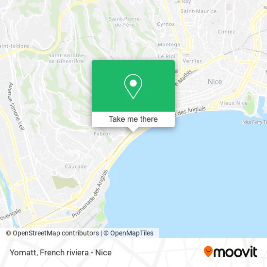 Yomatt map