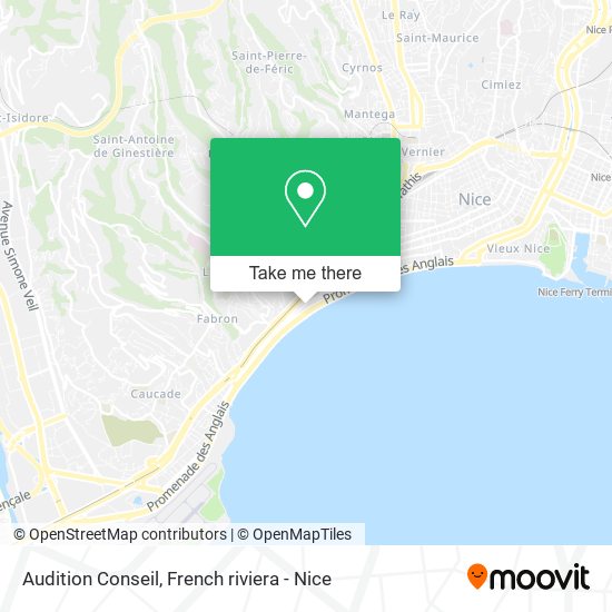 Mapa Audition Conseil