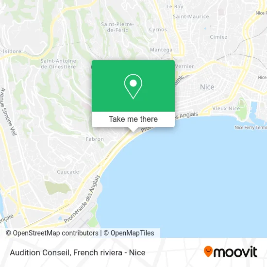 Audition Conseil map