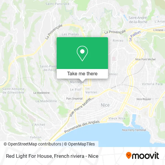 Red Light For House map
