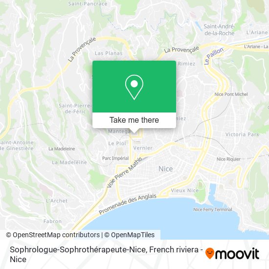 Sophrologue-Sophrothérapeute-Nice map