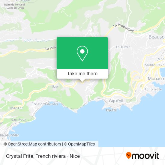 Mapa Crystal Frite