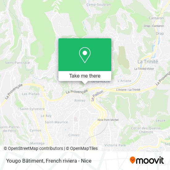 Yougo Bâtiment map
