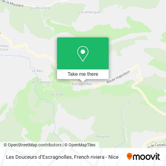 Les Douceurs d'Escragnolles map