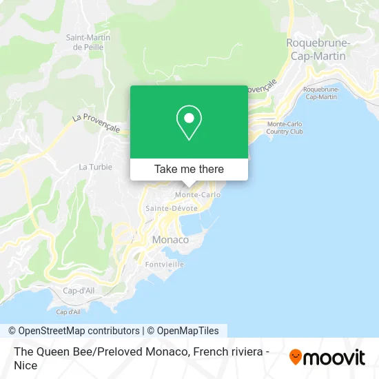 The Queen Bee/Preloved Monaco map