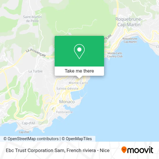 Ebc Trust Corporation Sam map