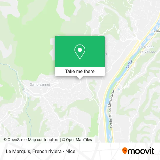 Le Marquis map