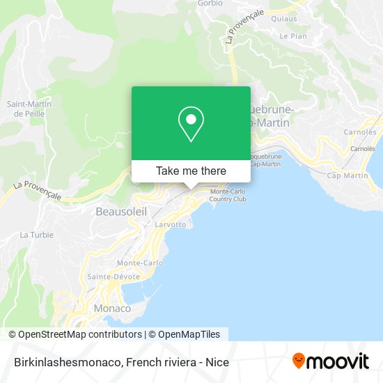 Birkinlashesmonaco map