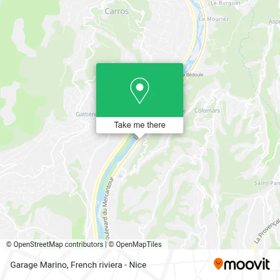 Garage Marino map