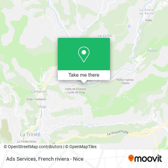 Ads Services map