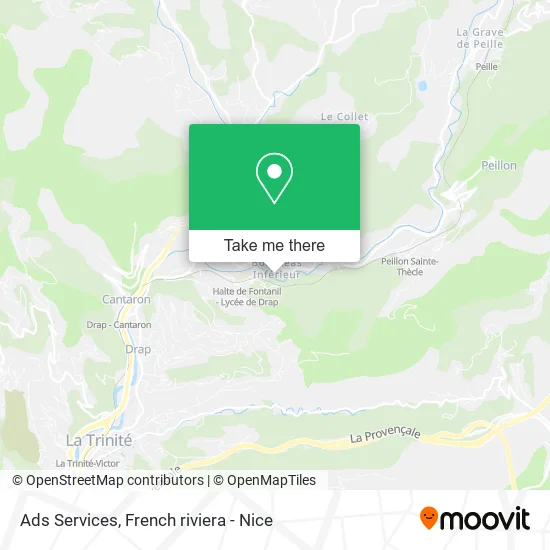 Ads Services map