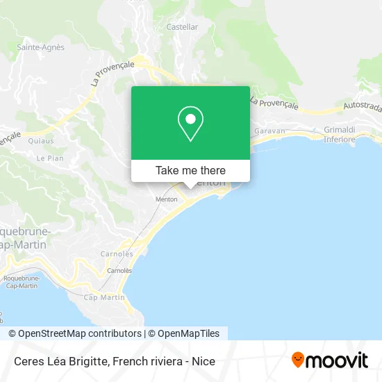 Ceres Léa Brigitte map